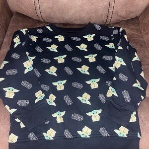 Star Wars Black and Green Kids Sweatshirt